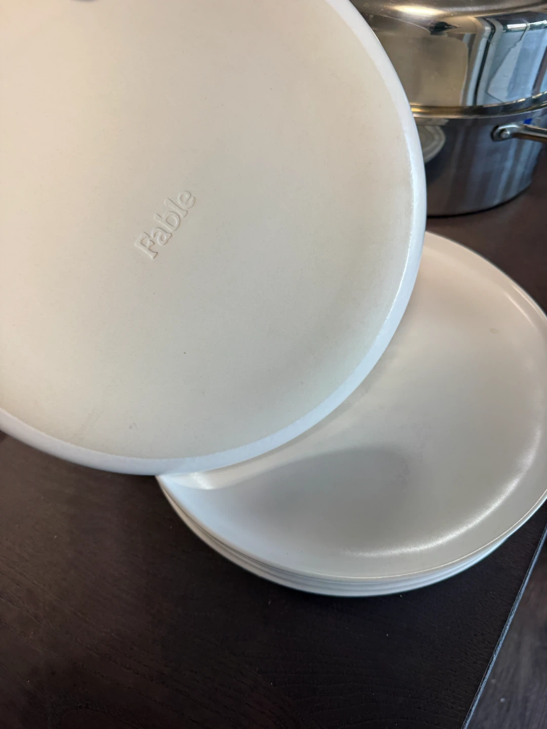 Fable White Dinner Plates (Set of 6)