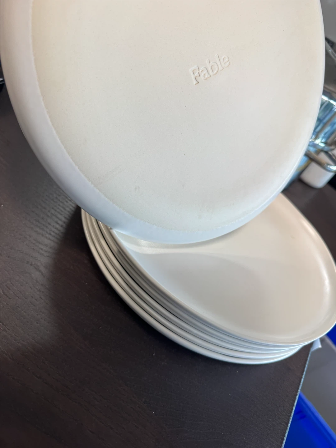 Fable White Dinner Plates (Set of 6) - photo 3