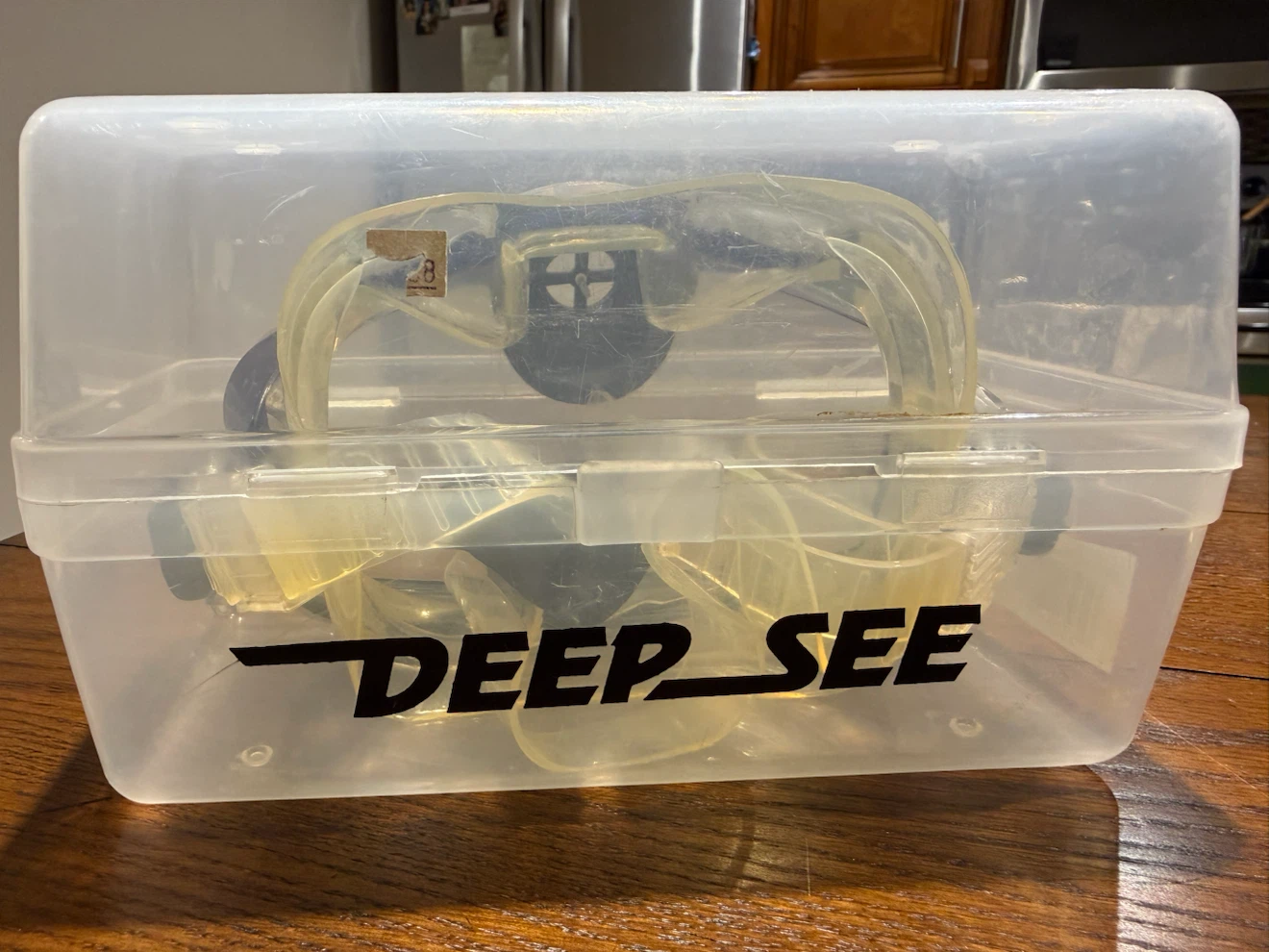 Deep See Scuba Diving Snorkeling Mask with Hard Case