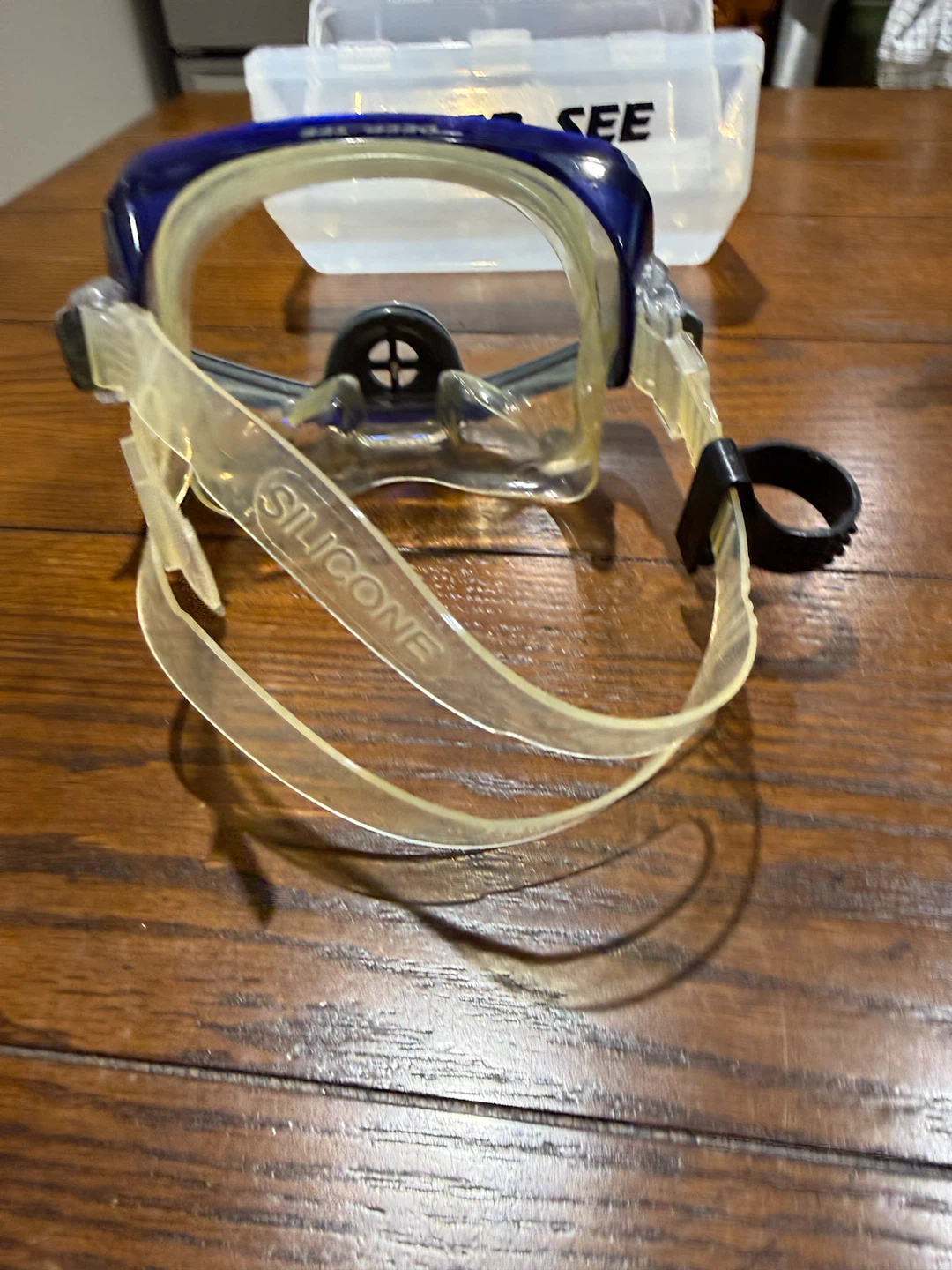 Deep See Scuba Diving Snorkeling Mask with Hard Case - photo 4