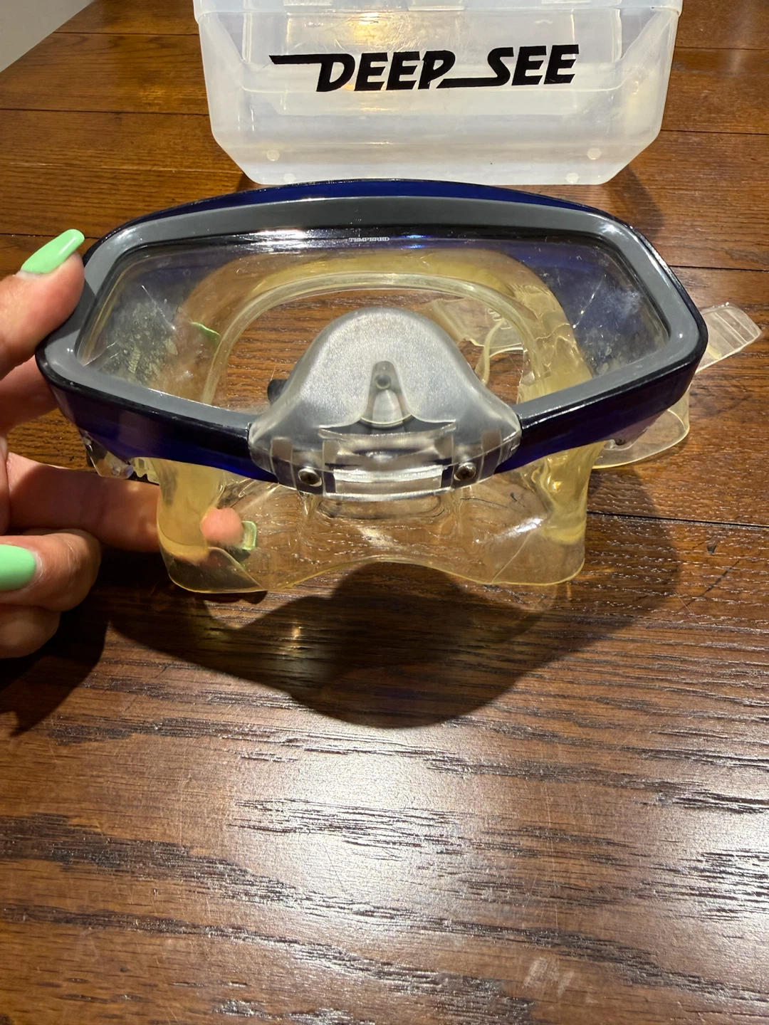 Deep See Scuba Diving Snorkeling Mask with Hard Case - photo 5