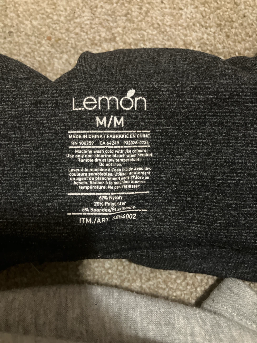Lemon Leggings M/M Dark Grey - photo 2