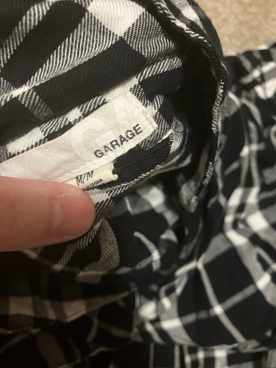 Garage Plaid Flannel Shirt - photo 2