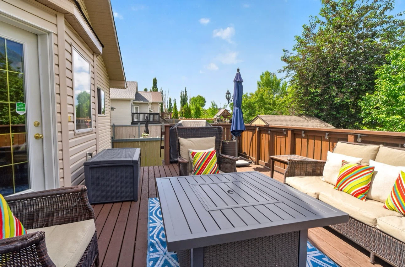 Outdoor Patio Furniture Set with Fire Table - photo 5
