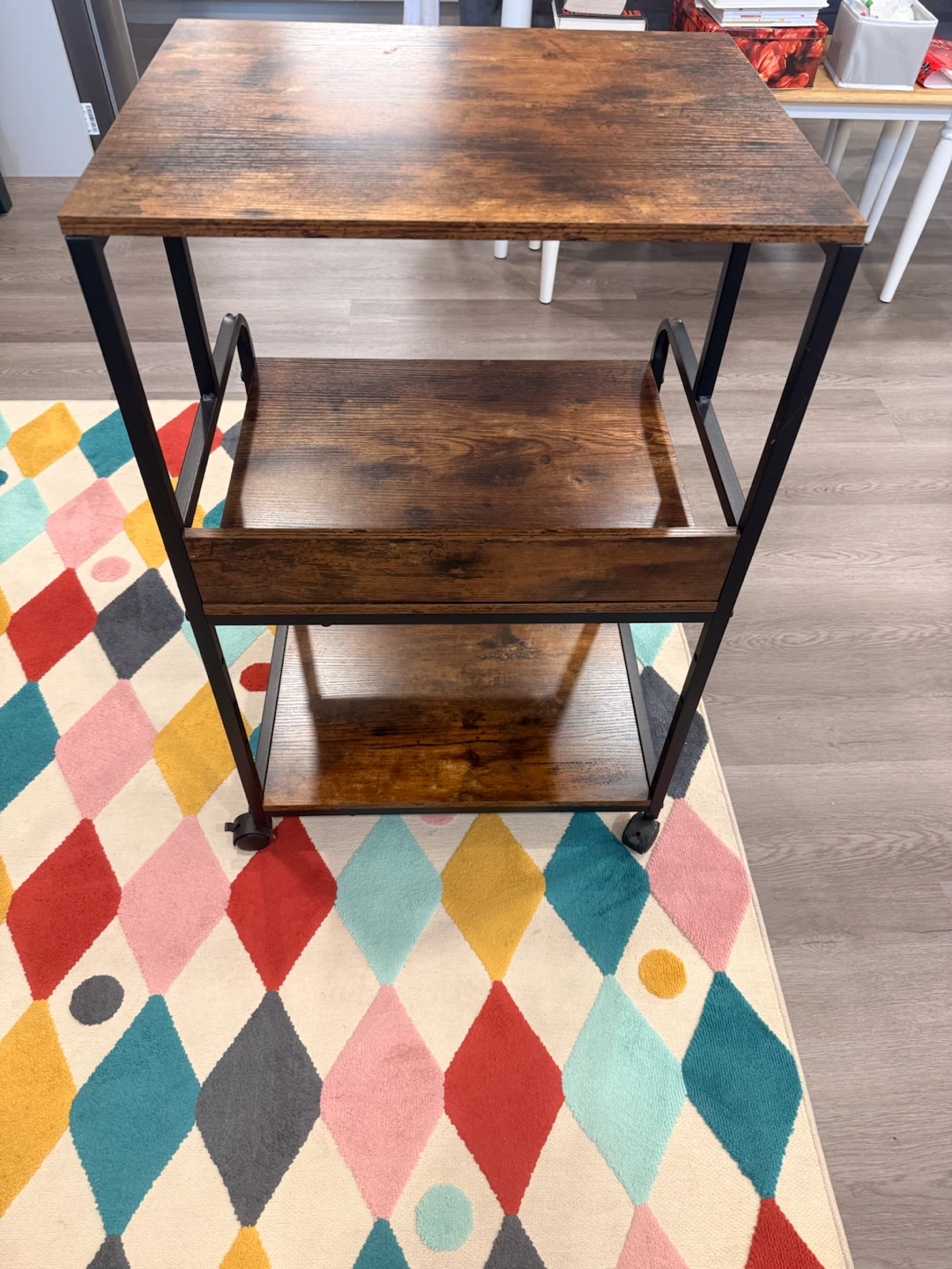 Rolling Cart with Shelves - photo 2
