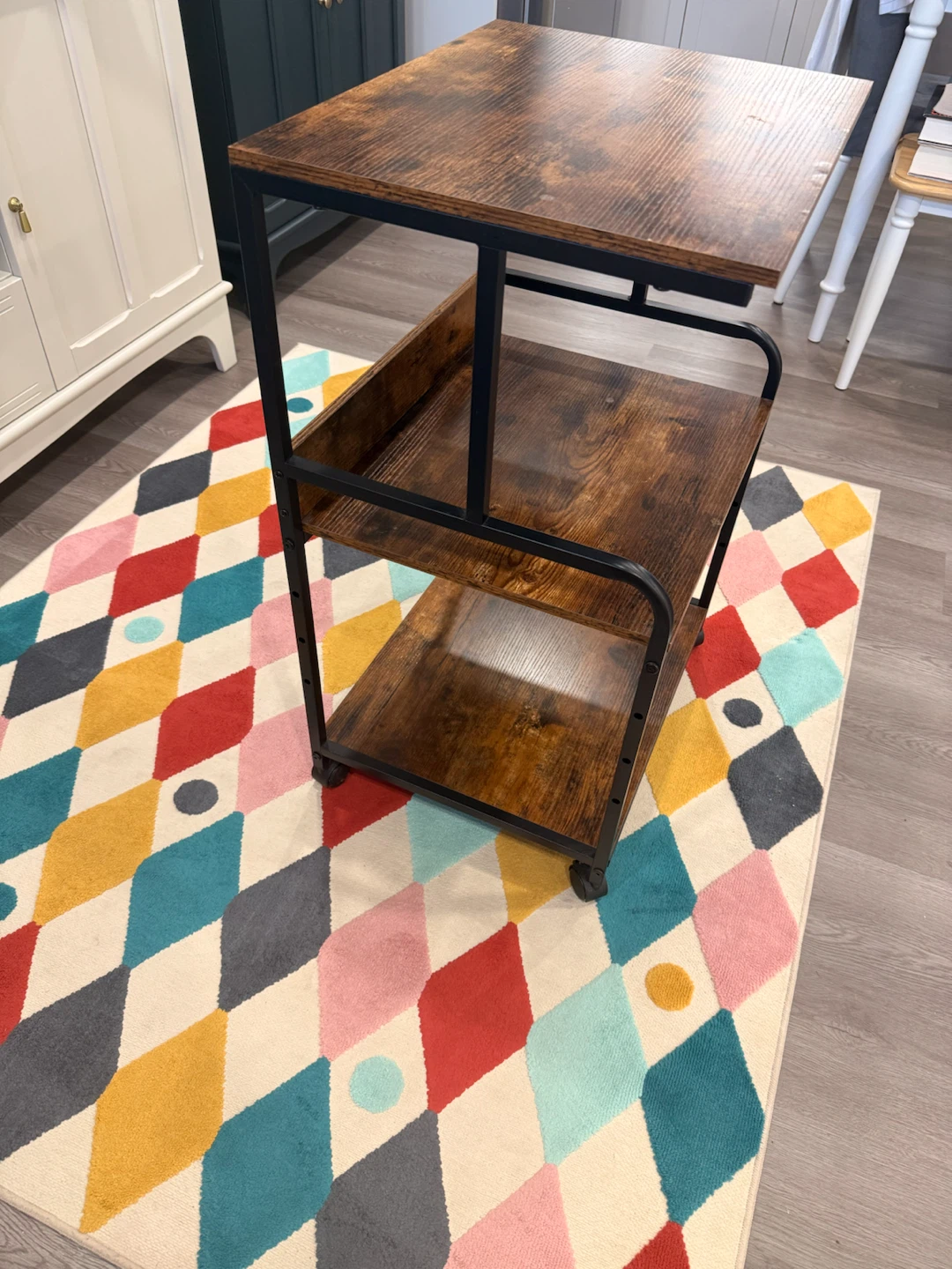 Rolling Cart with Shelves - photo 3