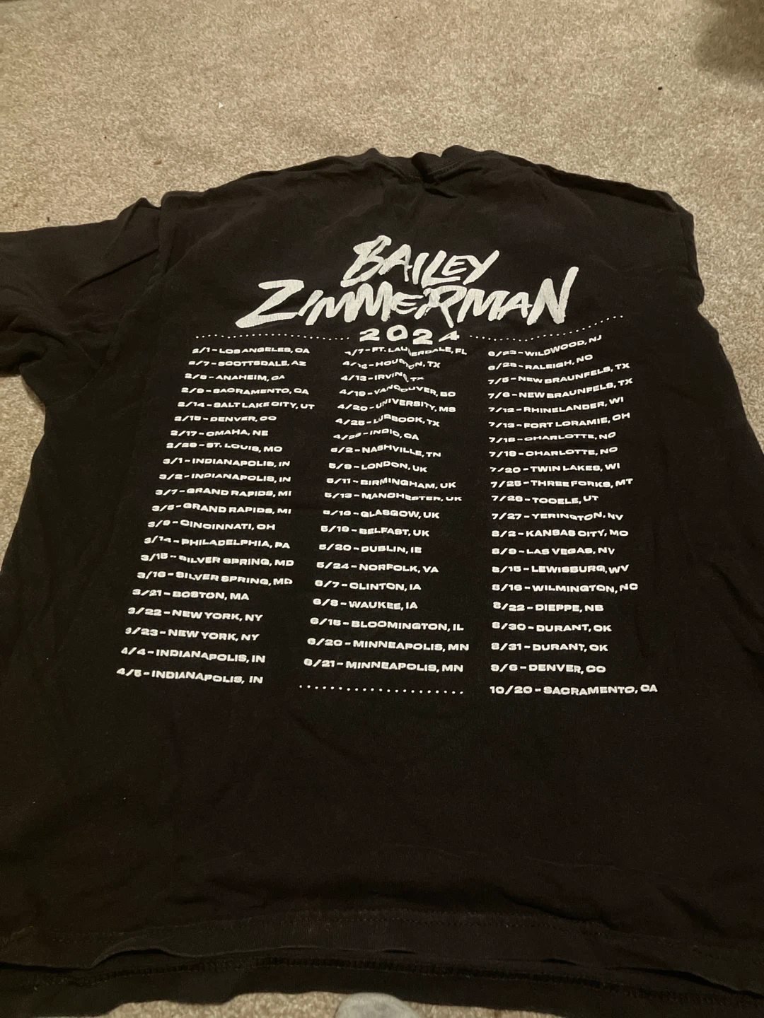 Bailey Zimmerman tshirt - photo 2