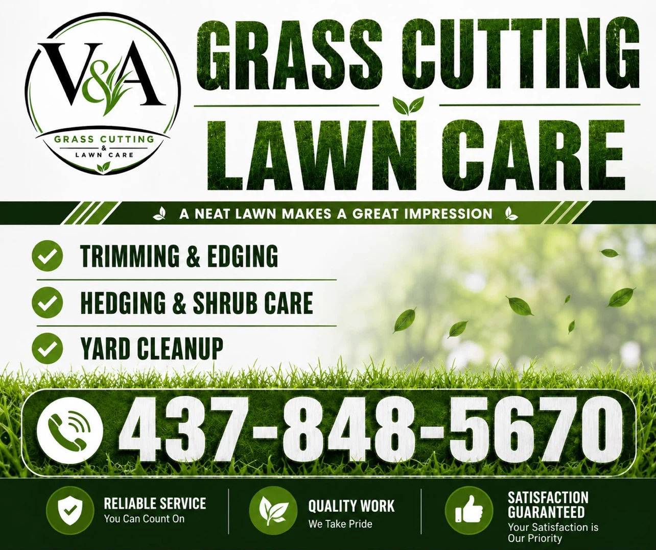 V&A Grass Cutting & Lawn Care Services