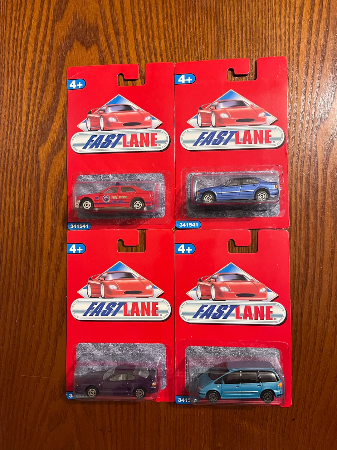 VINTAGE (1999) FASTLANE VEHICLES (1:64 Scale diecast)