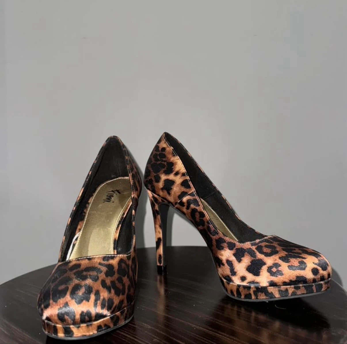 Leopard Print Heels