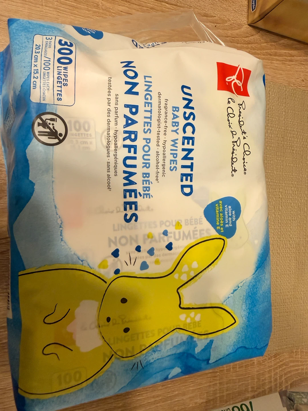 President's Choice Unscented Baby Wipes - 300 Count - photo 3