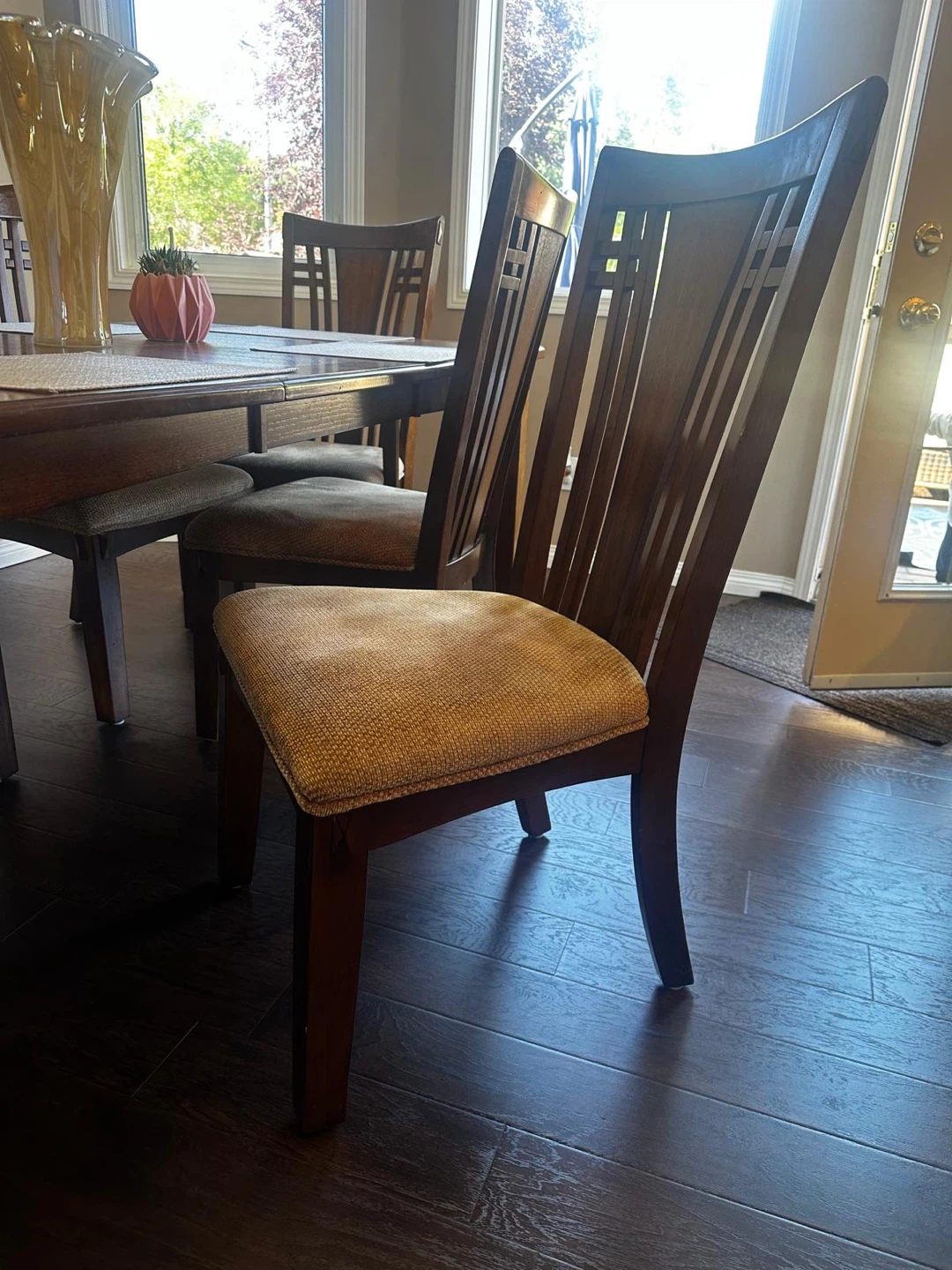 Wooden Dining Set with 6 Chairs - photo 3