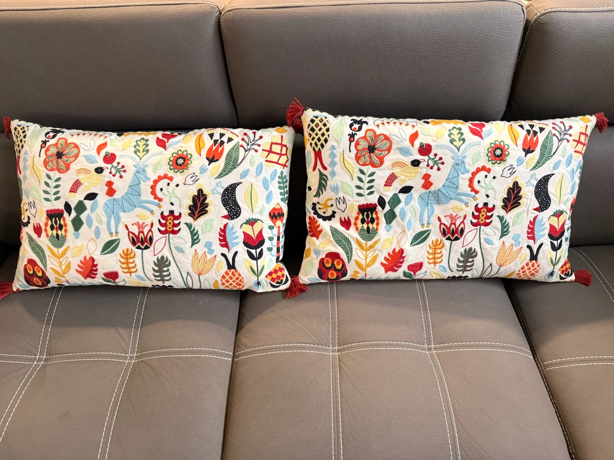 Decorative Throw Pillows - Set of 2