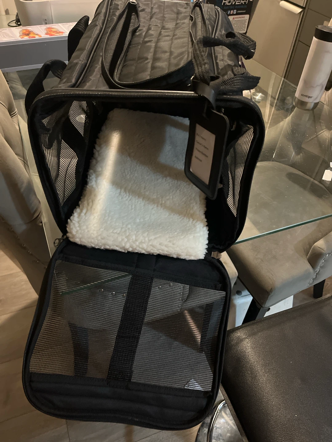 Frisco Medium Premium Travel Pet Carrier - Black - photo 3
