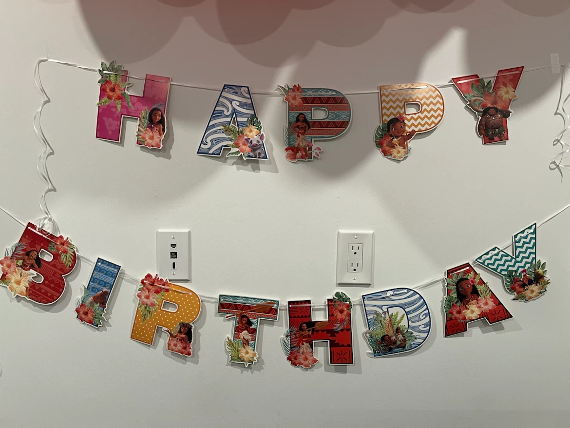 Moana Happy Birthday Banner and Party Decorations - photo 2