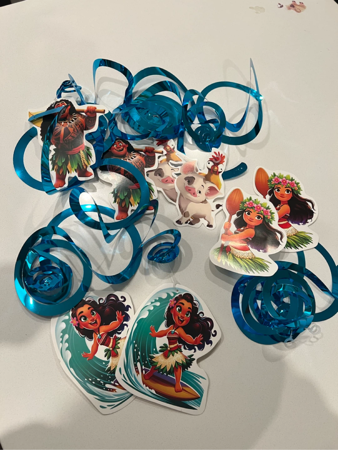 Moana Happy Birthday Banner and Party Decorations - photo 3