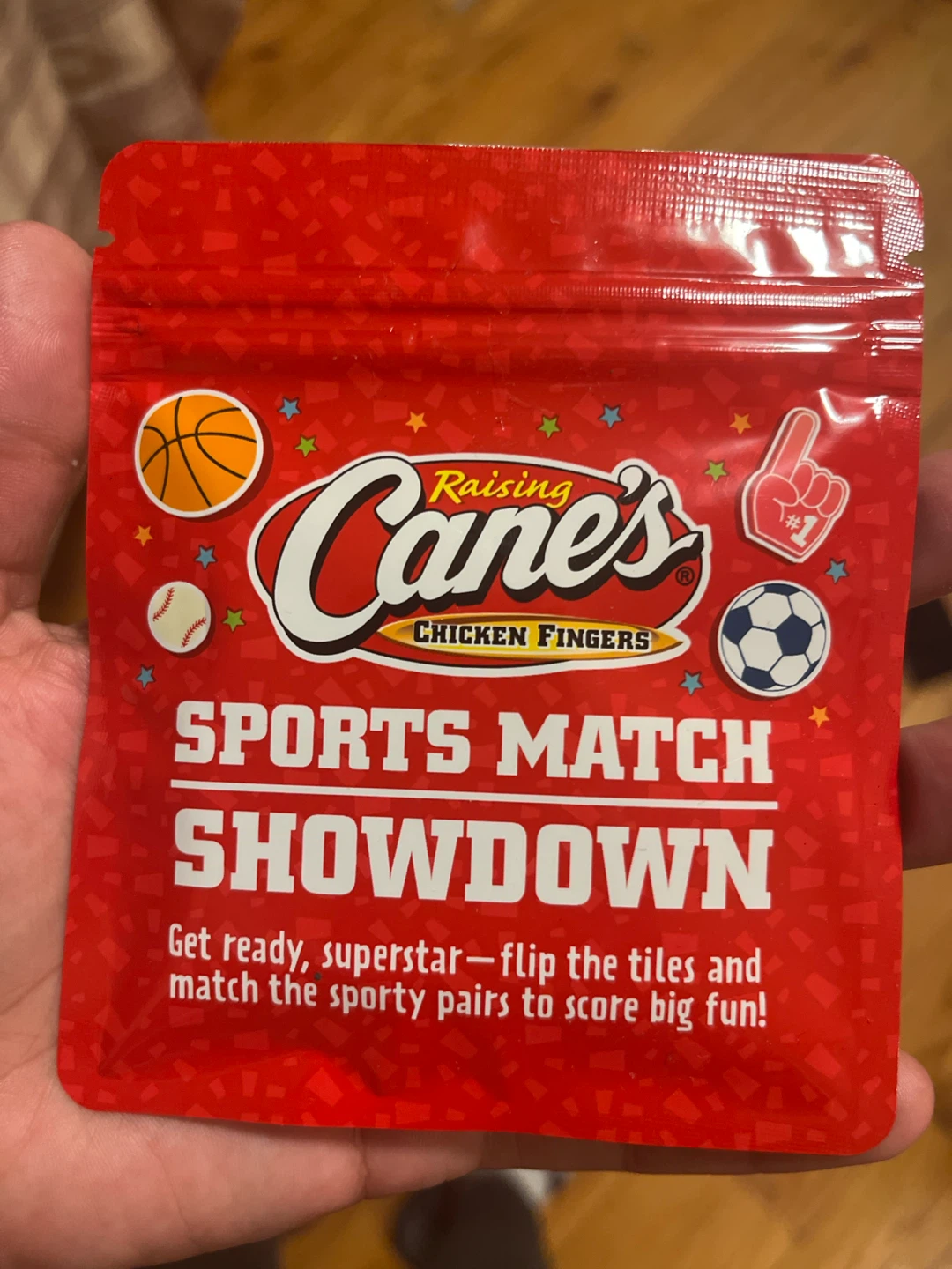 Raising Cane's Sports Match Showdown Game