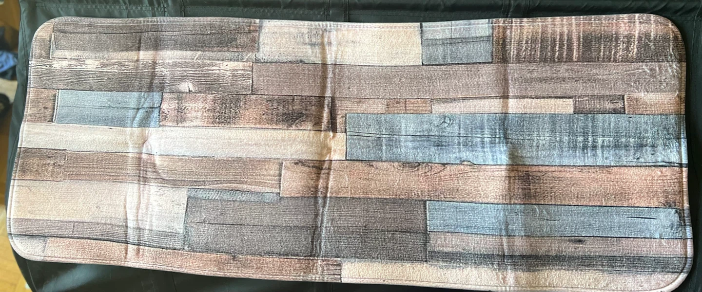 New-Wood Plank Design Area Rug Runner 45x120cm - photo 2