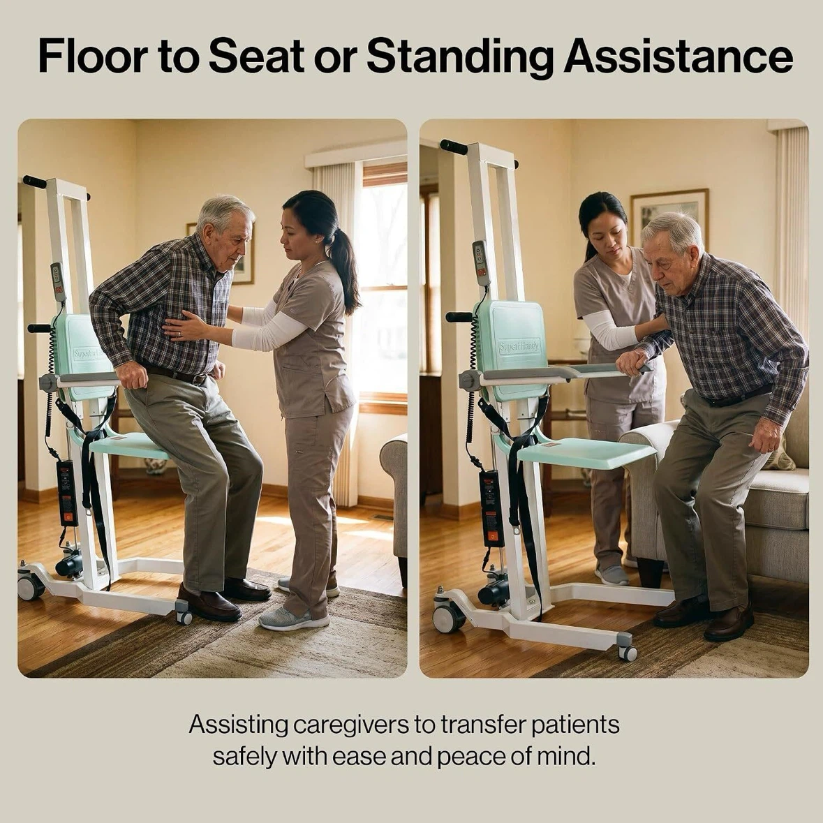 SuperHandy Electric Patient Lift 500 lb - photo 2