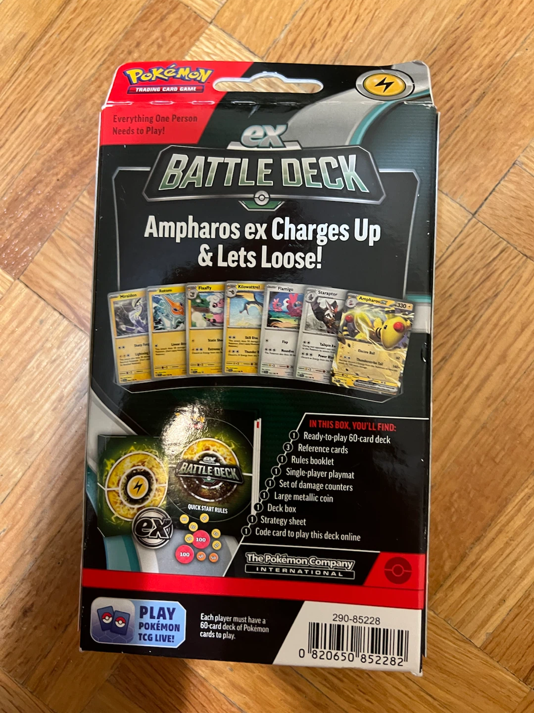 Pokémon Trading Card Game EX Battle Deck - Ampharos ex - photo 2