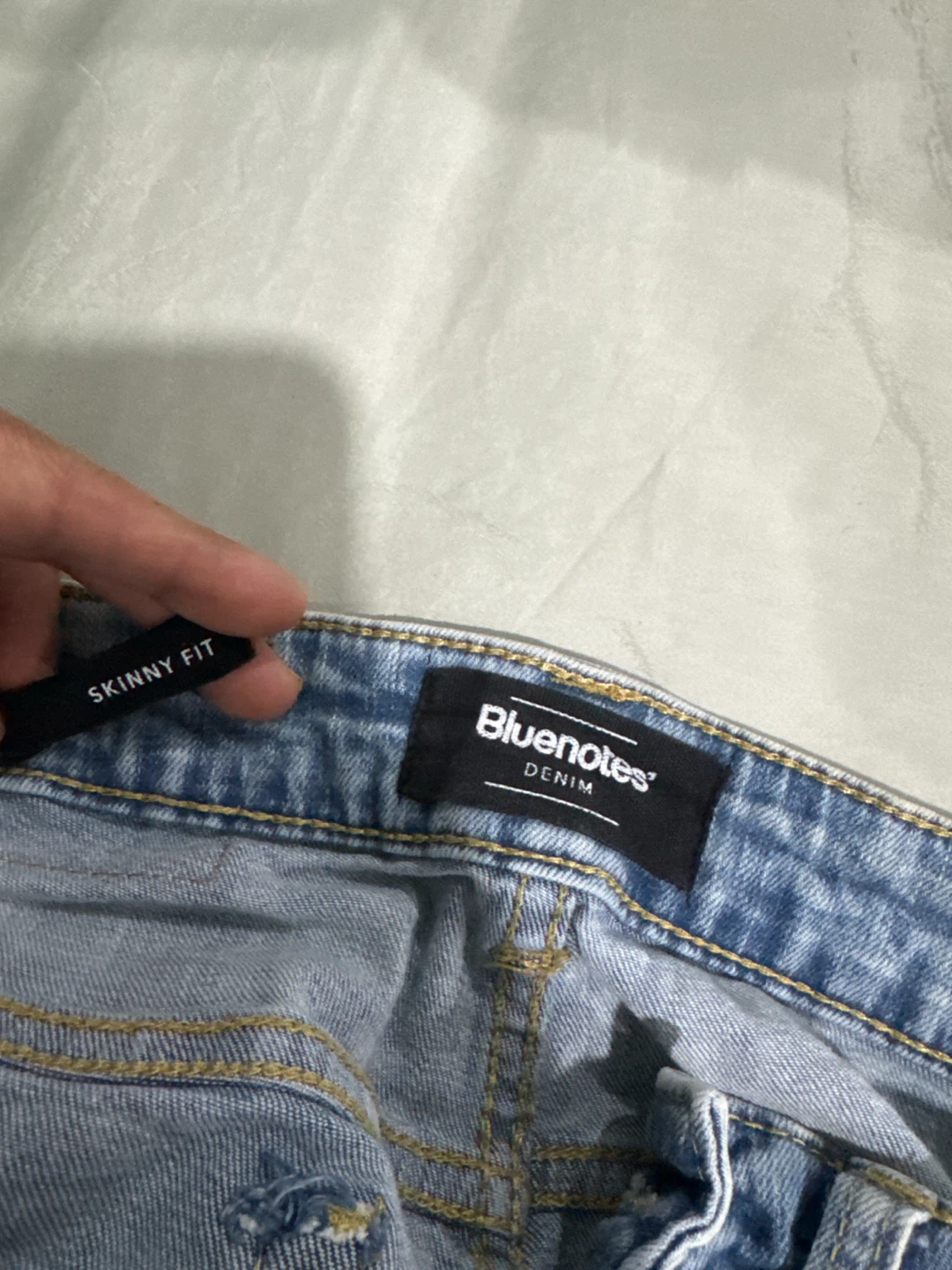 Bluenotes Skinny Fit Denim Shorts - photo 3