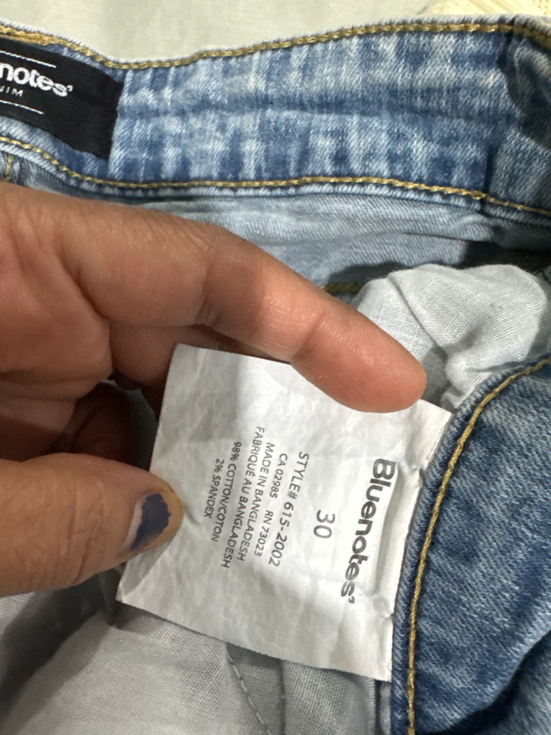 Bluenotes Skinny Fit Denim Shorts - photo 4