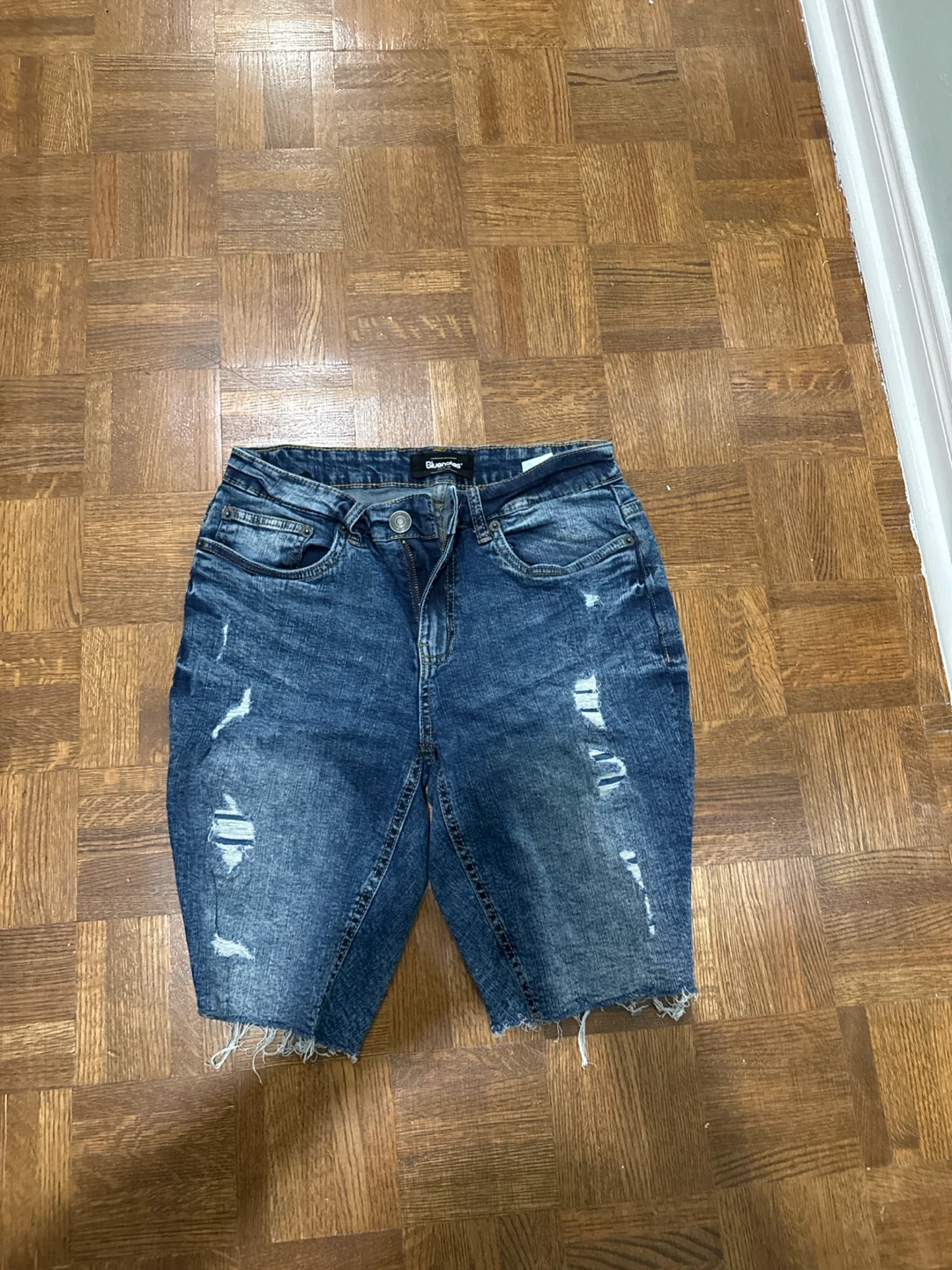 Bluenotes Distressed Denim Shorts