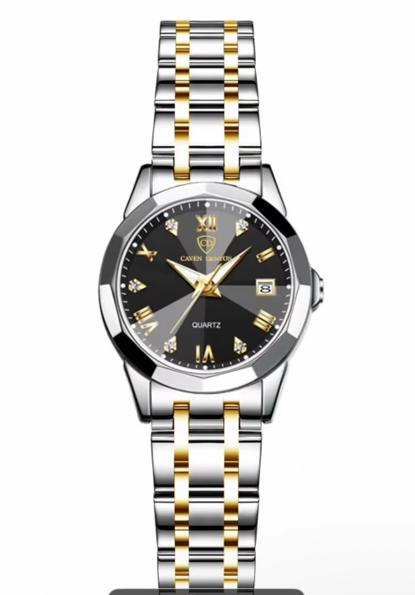CAYEN DENTON Quartz Watch - Gold Tone