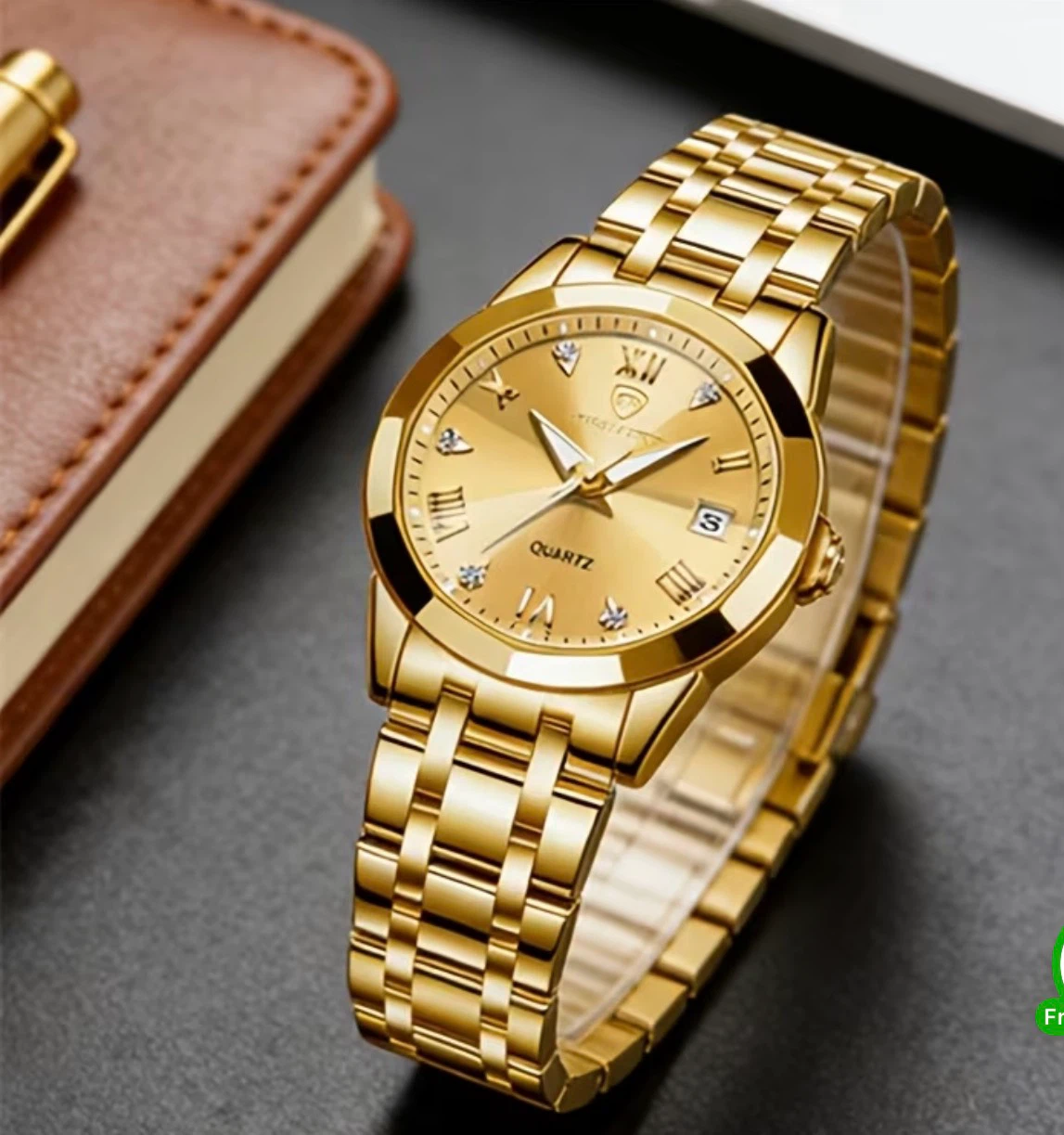 CAYEN DENTON Quartz Watch - Gold Tone - photo 4