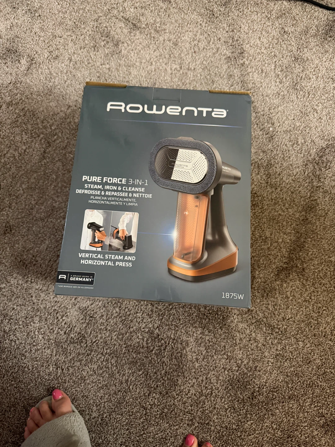 3-in-1 Steamer Iron