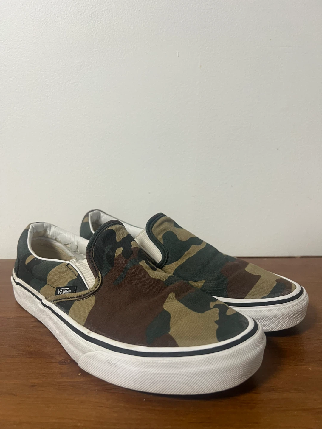 Vans Camo Slip-On Shoes