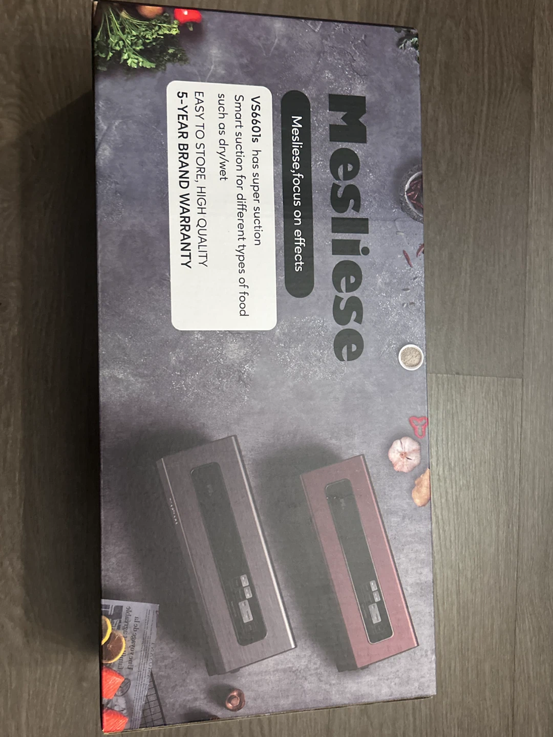 Mesliese VS660S Vacuum Sealer Machine