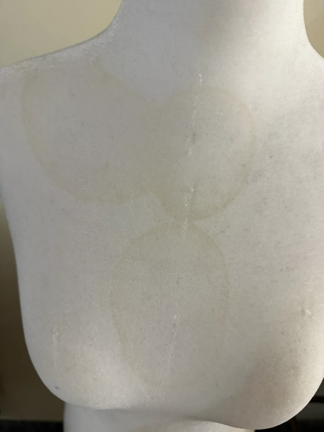 White Fabric Dress Form Mannequin with Stand - photo 3