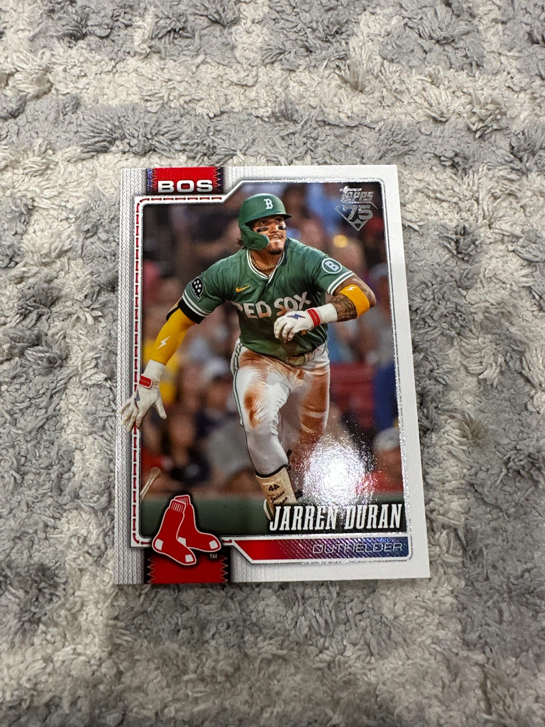 Topps 2026 Jarren Duran Boston Red Sox Baseball Card