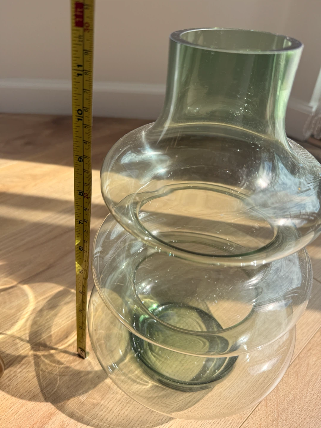 Modern Green Glass Bubble Vase (Each) 💚 - photo 4