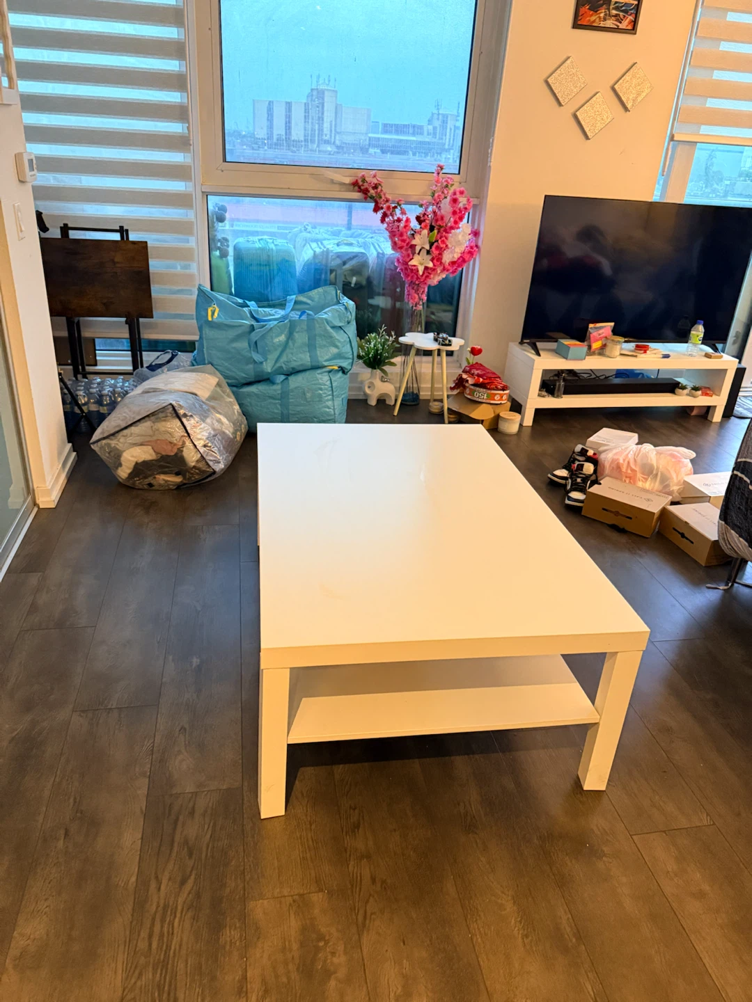 Ikea white center table / coffee table - photo 4