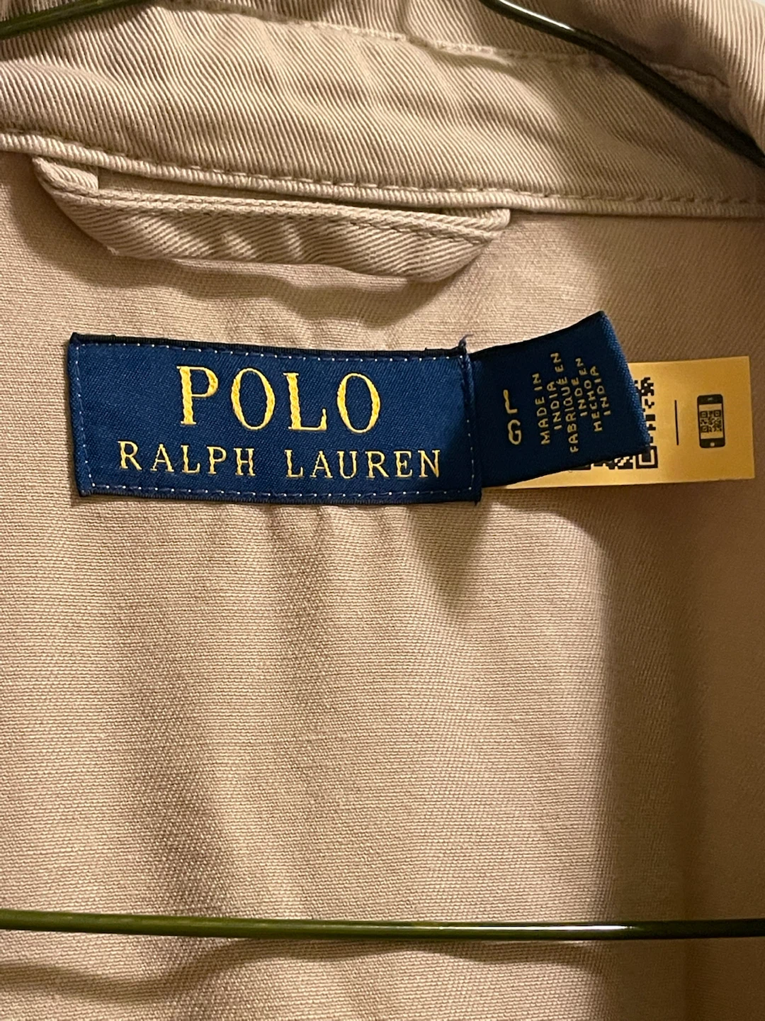 Polo Ralph Lauren Women’s cotton twill Jacket Khaki (size L) - photo 4
