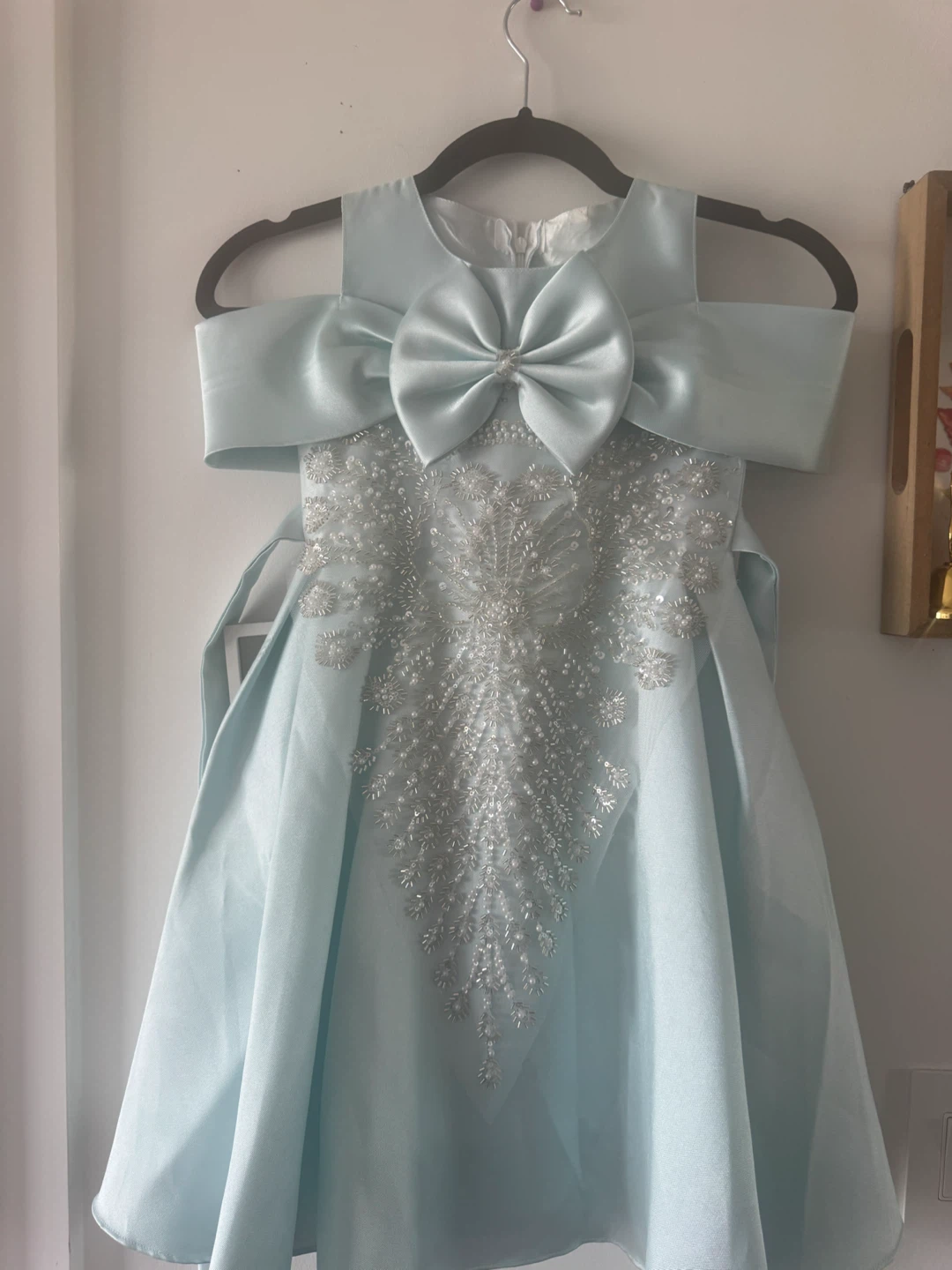 Blue kids princess dress