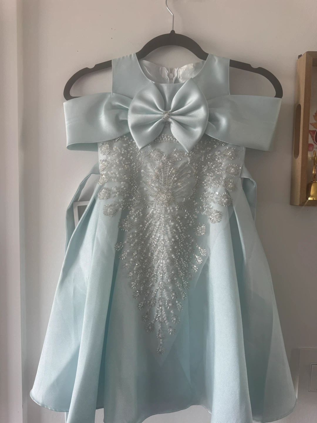 Blue kids princess dress - photo 2