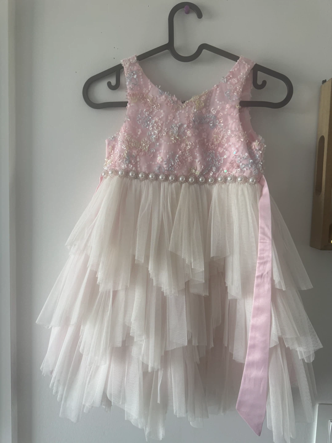Girls Pink Tulle Dress - photo 2