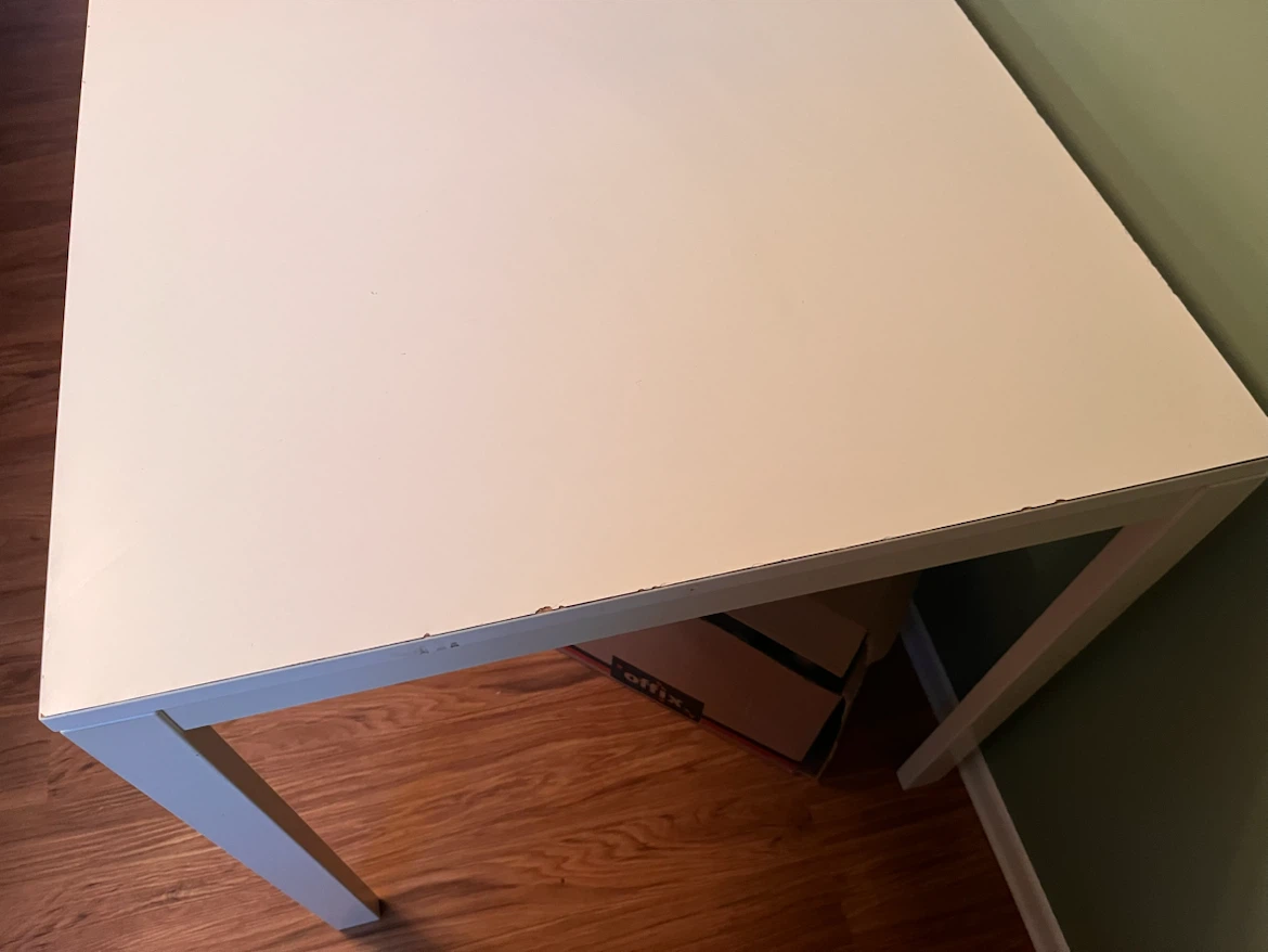 White Square Kitchen Table - photo 3