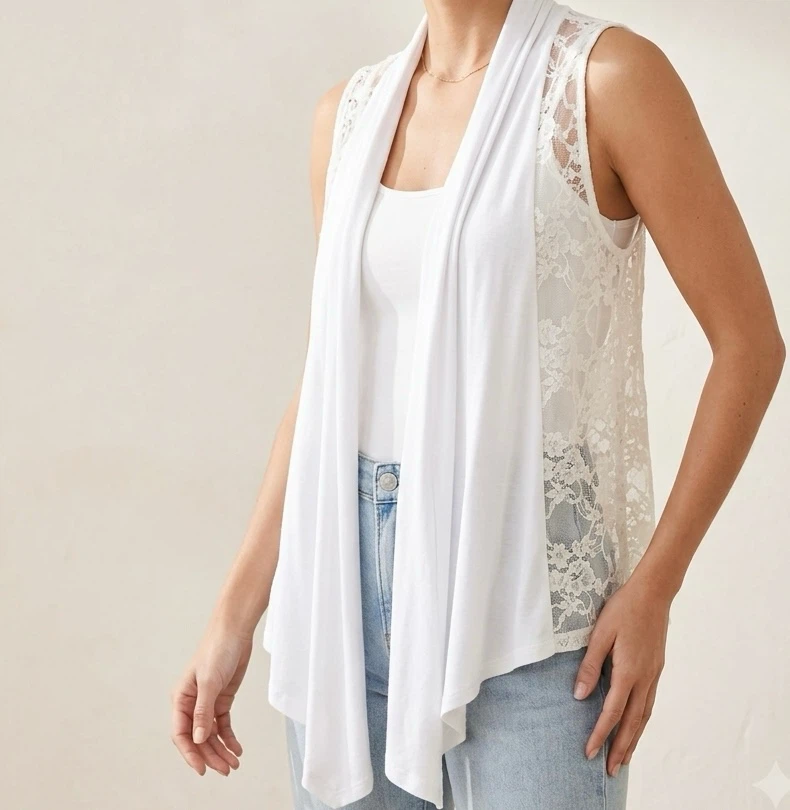 Forever 21 White cardigan
