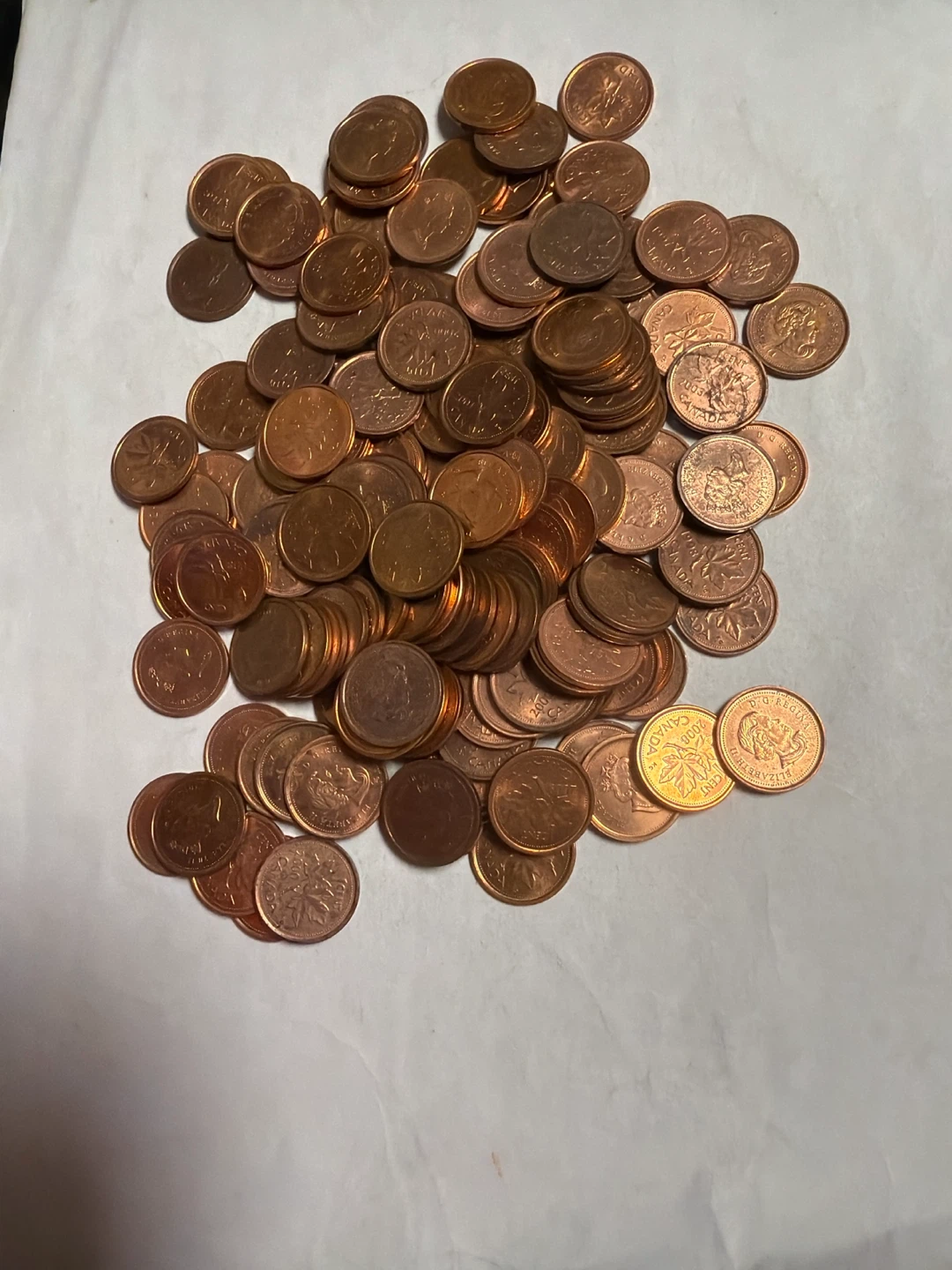 Canadian Pennies - photo 3