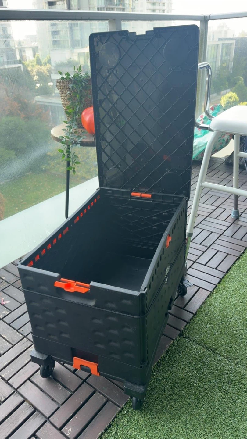 ONTLY Collapsible Rolling Cart - photo 2