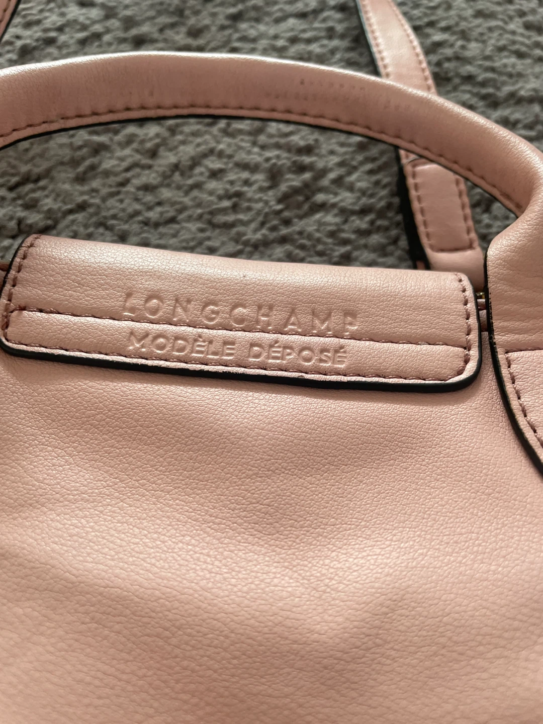 Longchamp Pink Leather Bag - photo 3