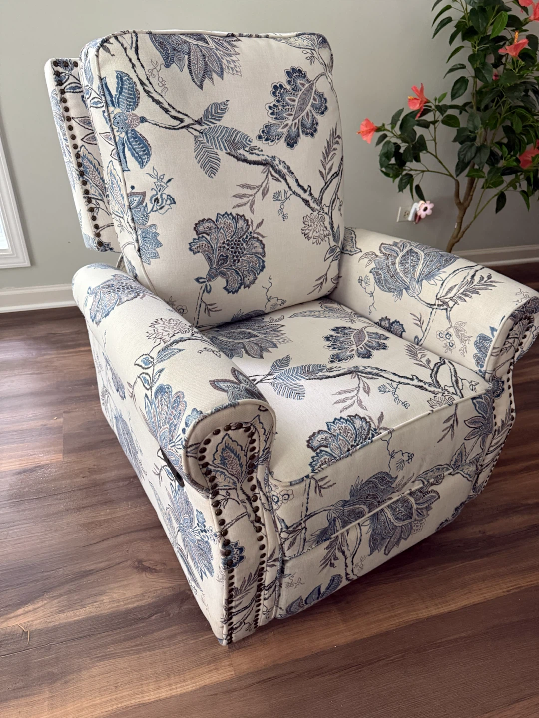 Adella Rocking Swivel Recliner Armchair