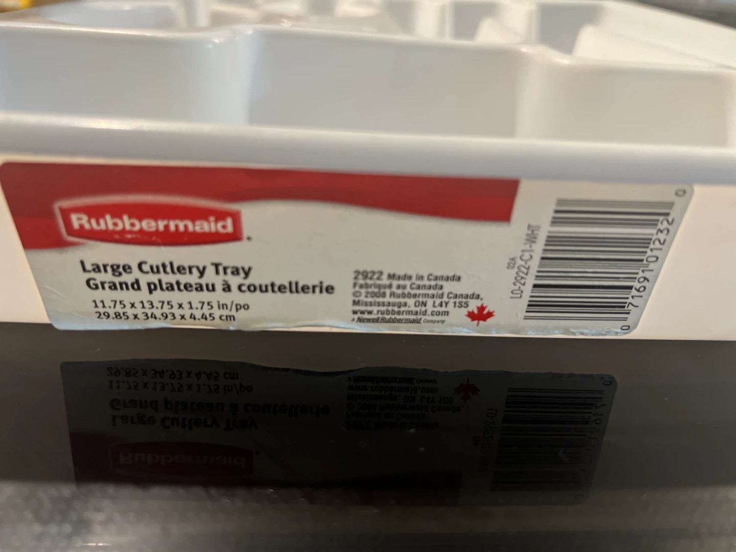 New-Rubbermaid Large Cutlery Tray - photo 2