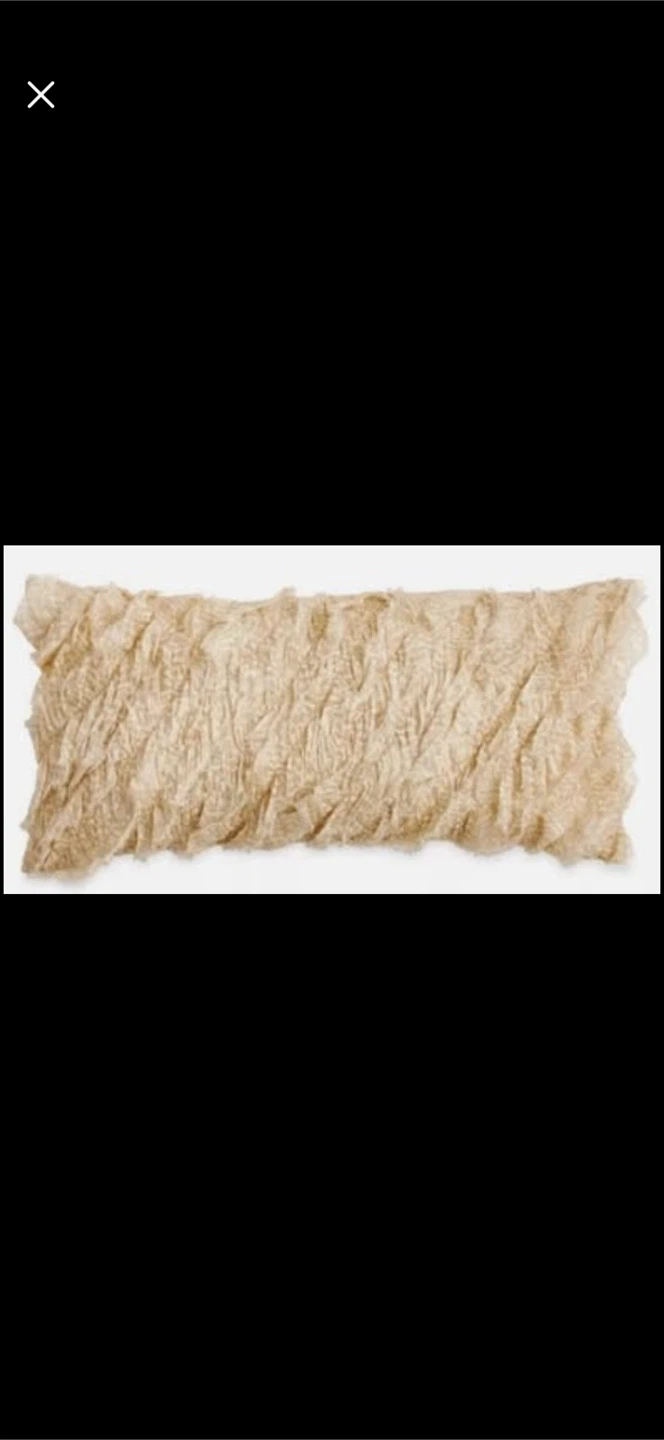 New Donna Karan “Gold Dust” decorative pillow