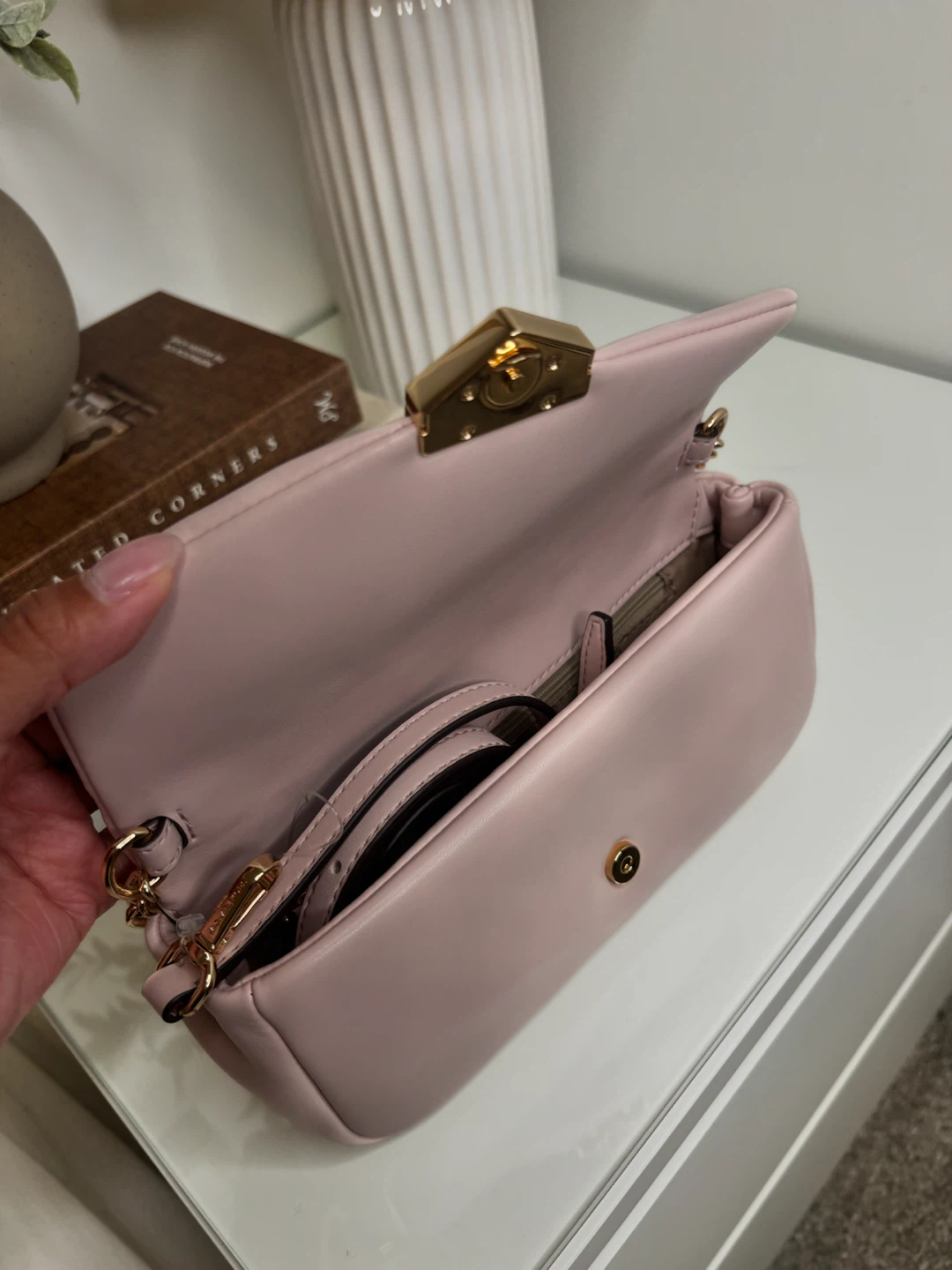 Michael Kors Blush Pink Chain Shoulder Bag - photo 3