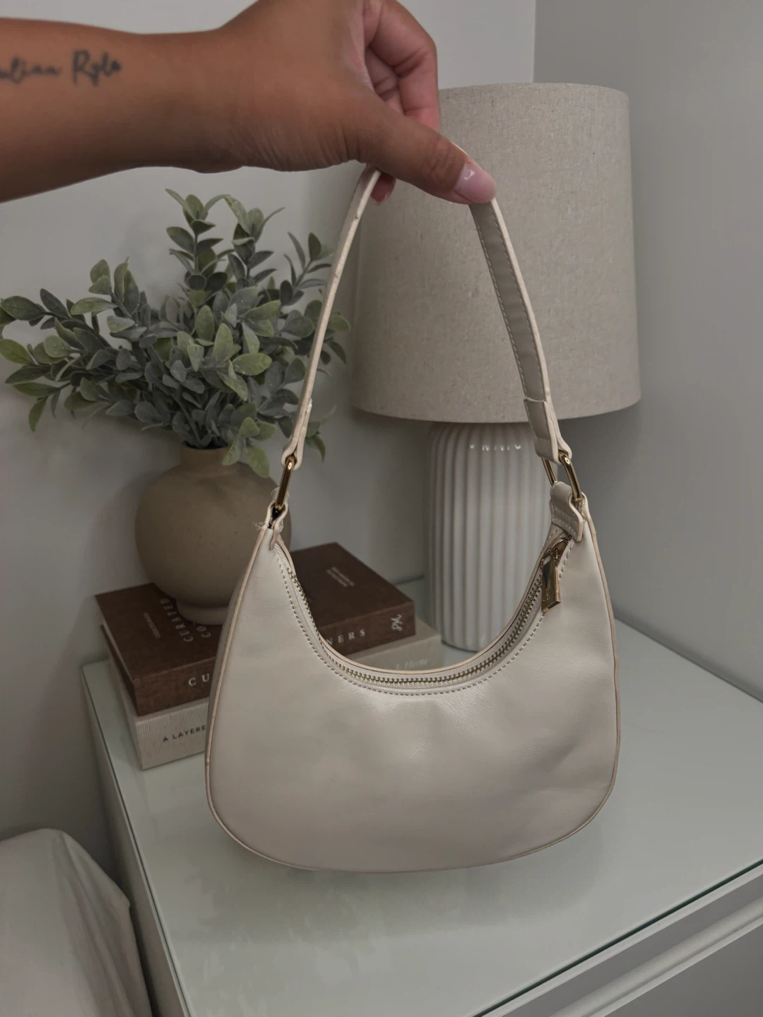 Call It Spring Cream Shoulder Bag